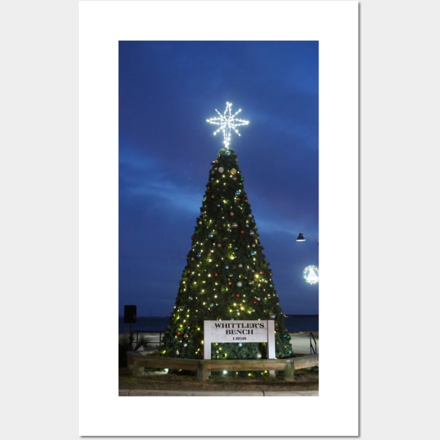 Southport Christmas Tree Wall Art by Cynthia48